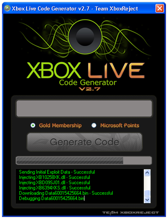 xbox live code generator